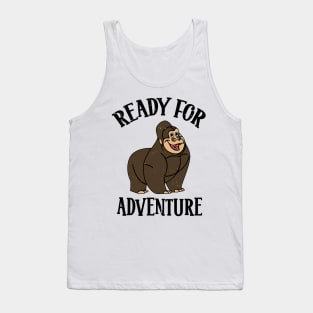 Curious George Ready For Adventure George Smiling Tank Top